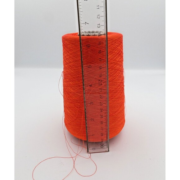 Filtex VTG Brt Poly Orange  Embroidery Thread 135/2 Damaged Cone 601grs - Picture 5 of 6
